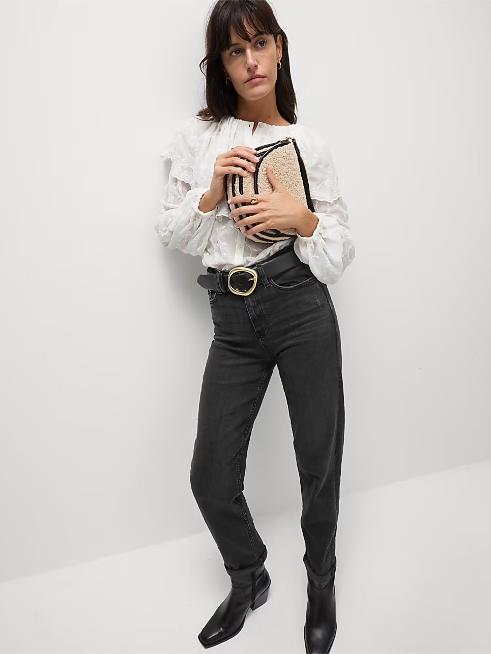 Women’s  Boyfriend Ankle Jeans - Relaxed Fit